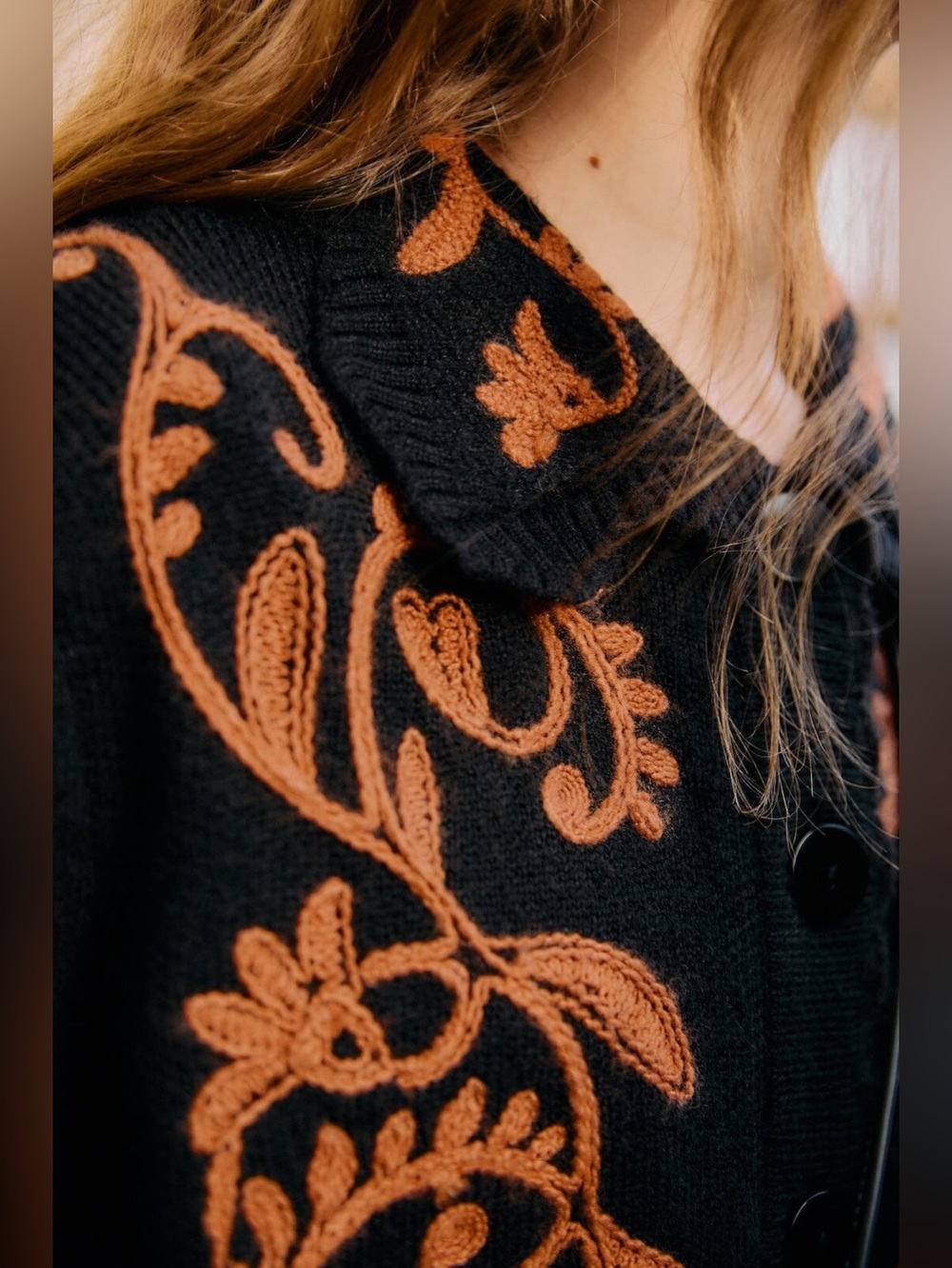 NWT Size XL - Farm Rio Cornely Ainika Cardigan Sweater - Picture 2 of 13